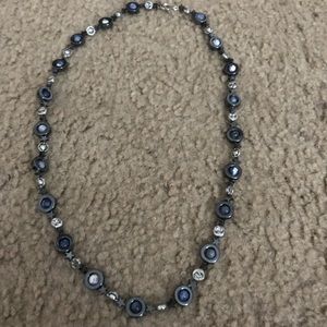 12” neckless moon star and stone beads